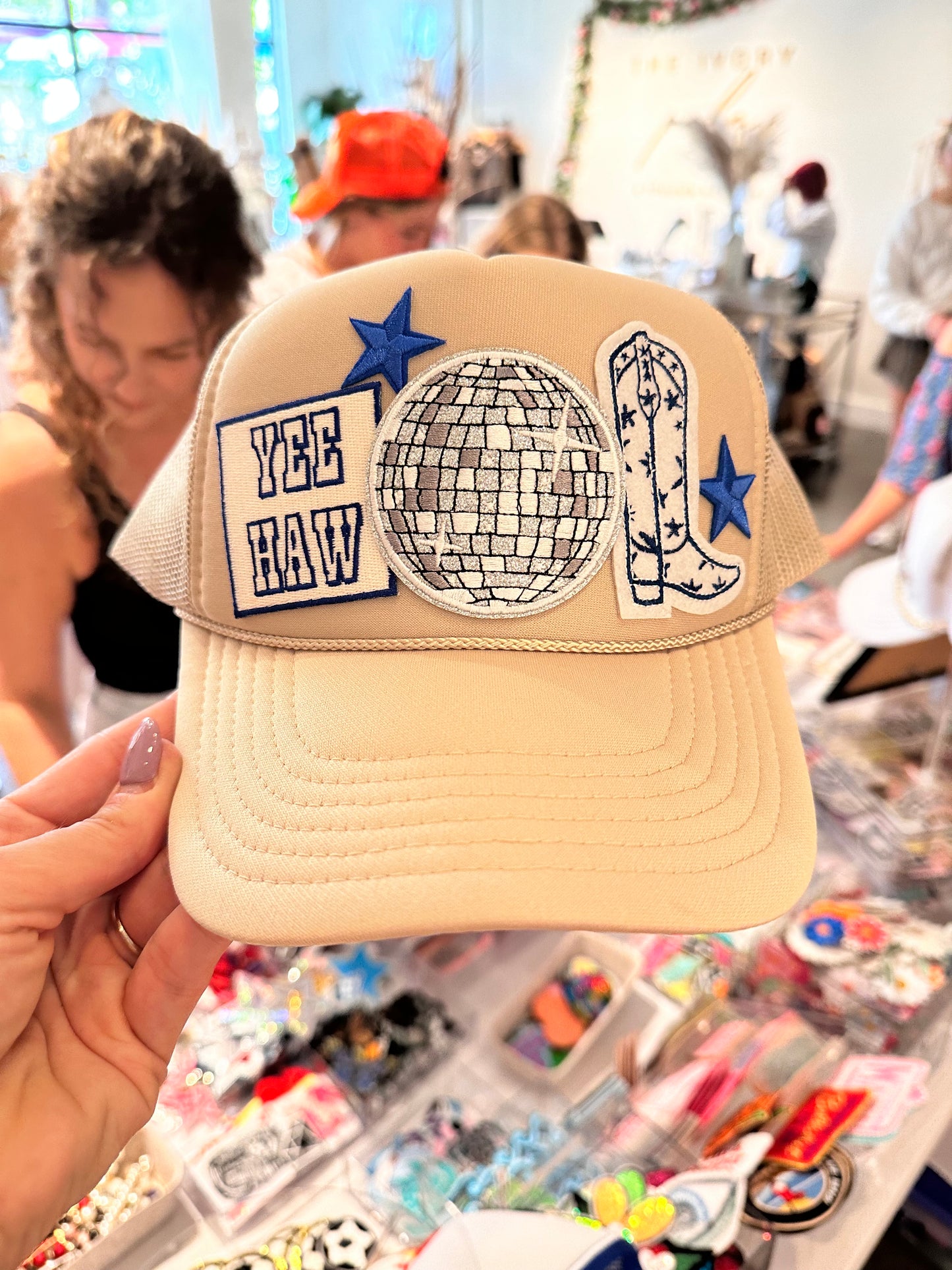 Trucker Hat & Patch Bar Pop-Up