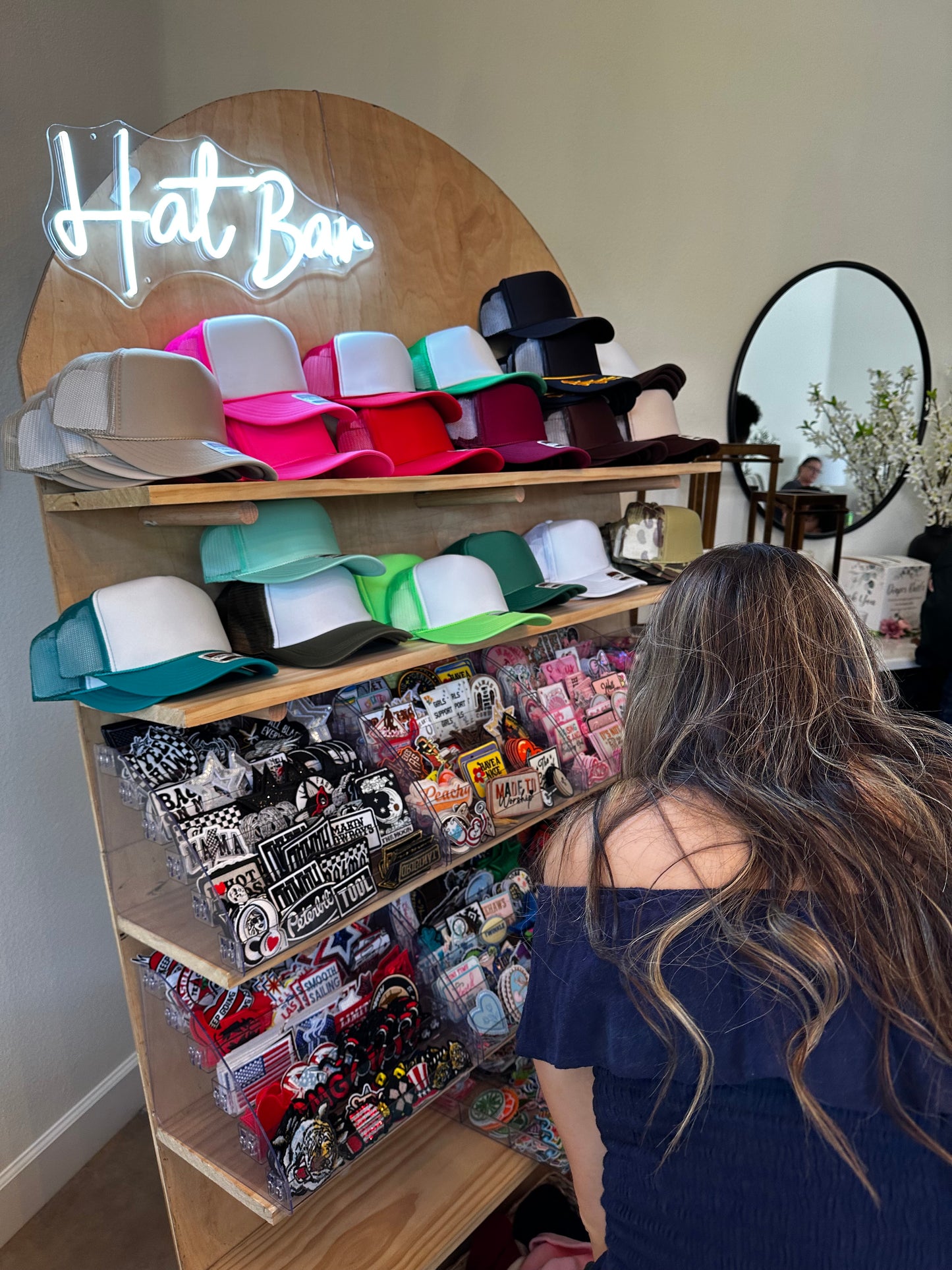 Trucker Hat & Patch Bar Pop-Up