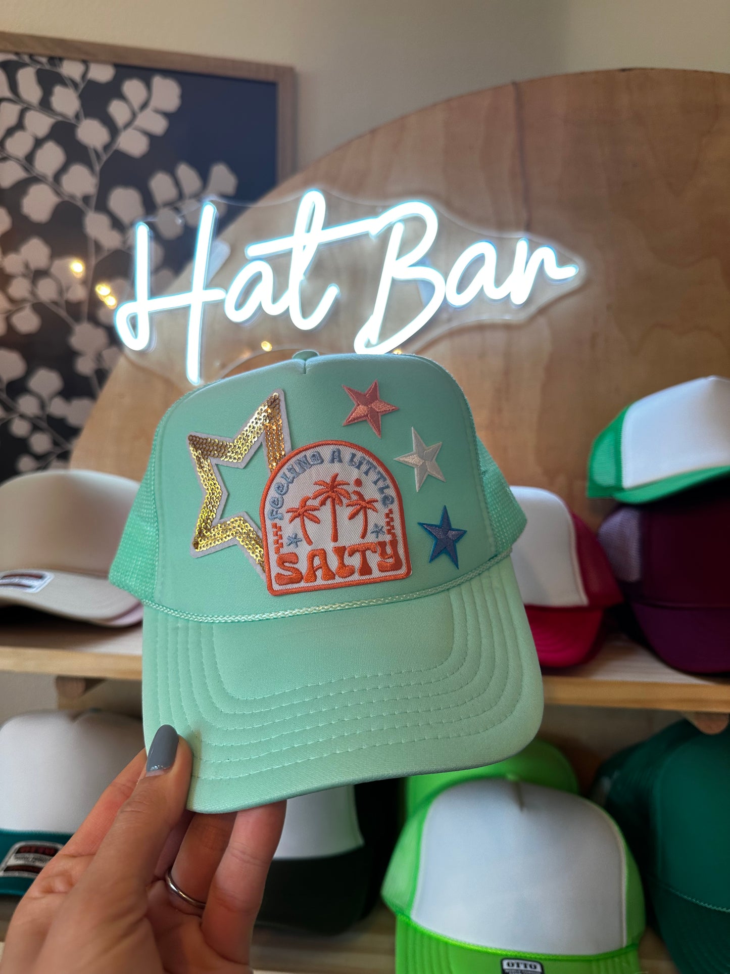 Trucker Hat & Patch Bar Pop-Up