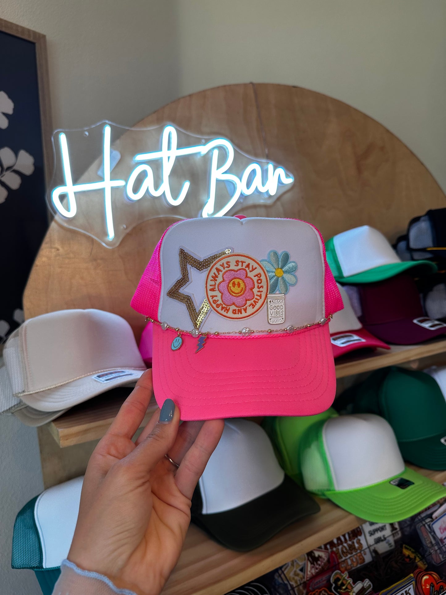 Trucker Hat & Patch Bar Pop-Up