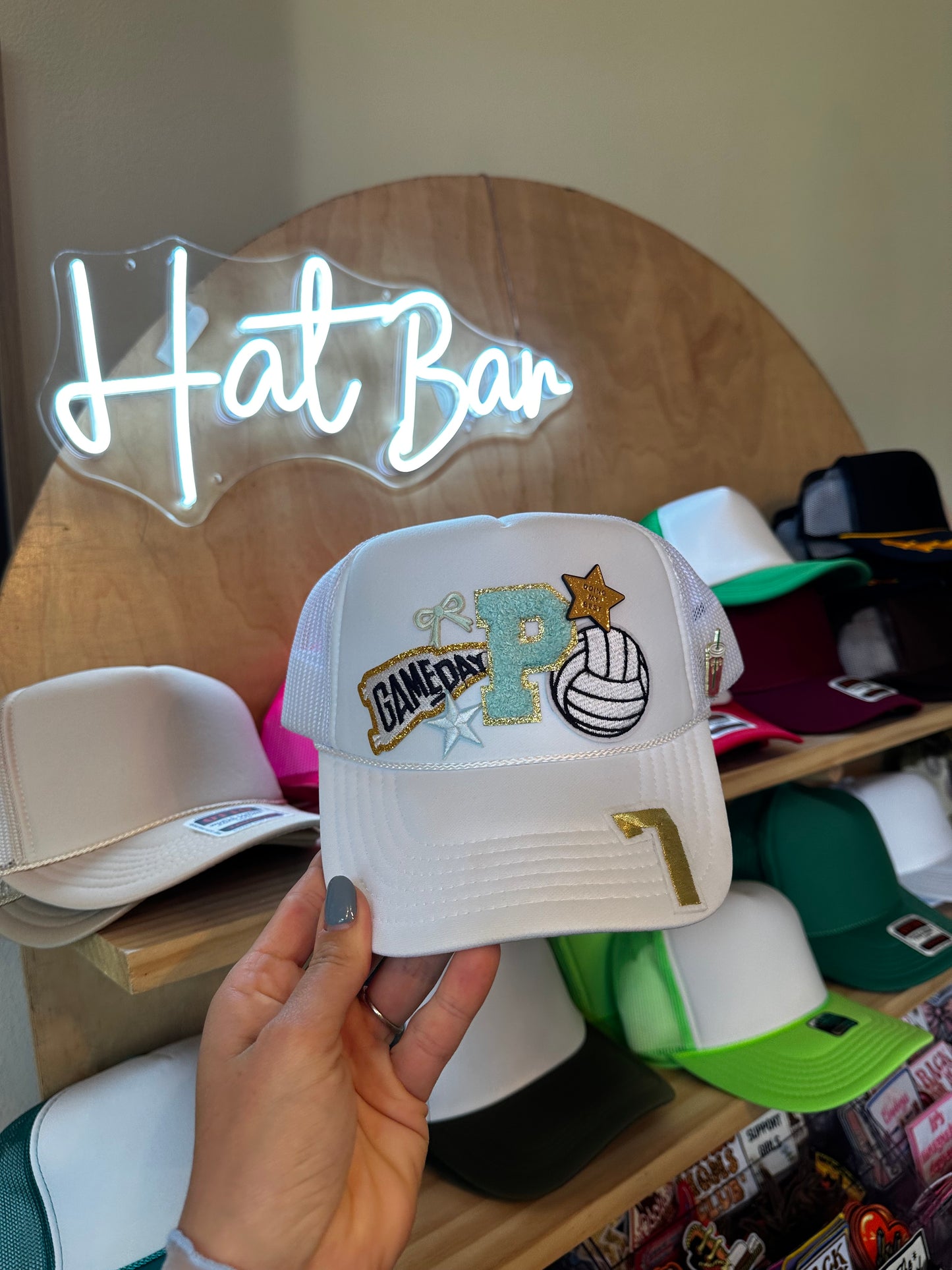 Trucker Hat & Patch Bar Pop-Up