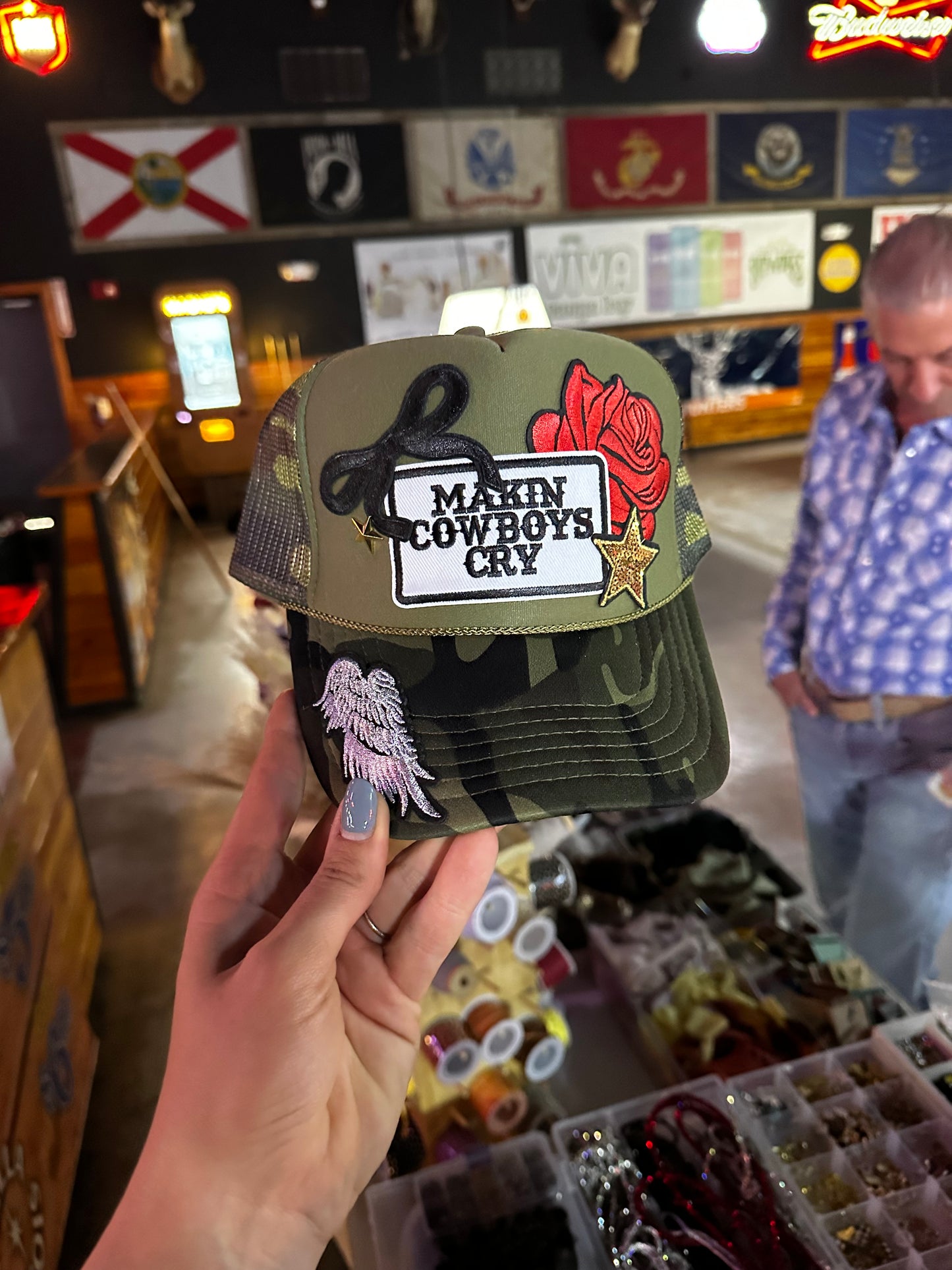 Trucker Hat & Patch Bar Pop-Up