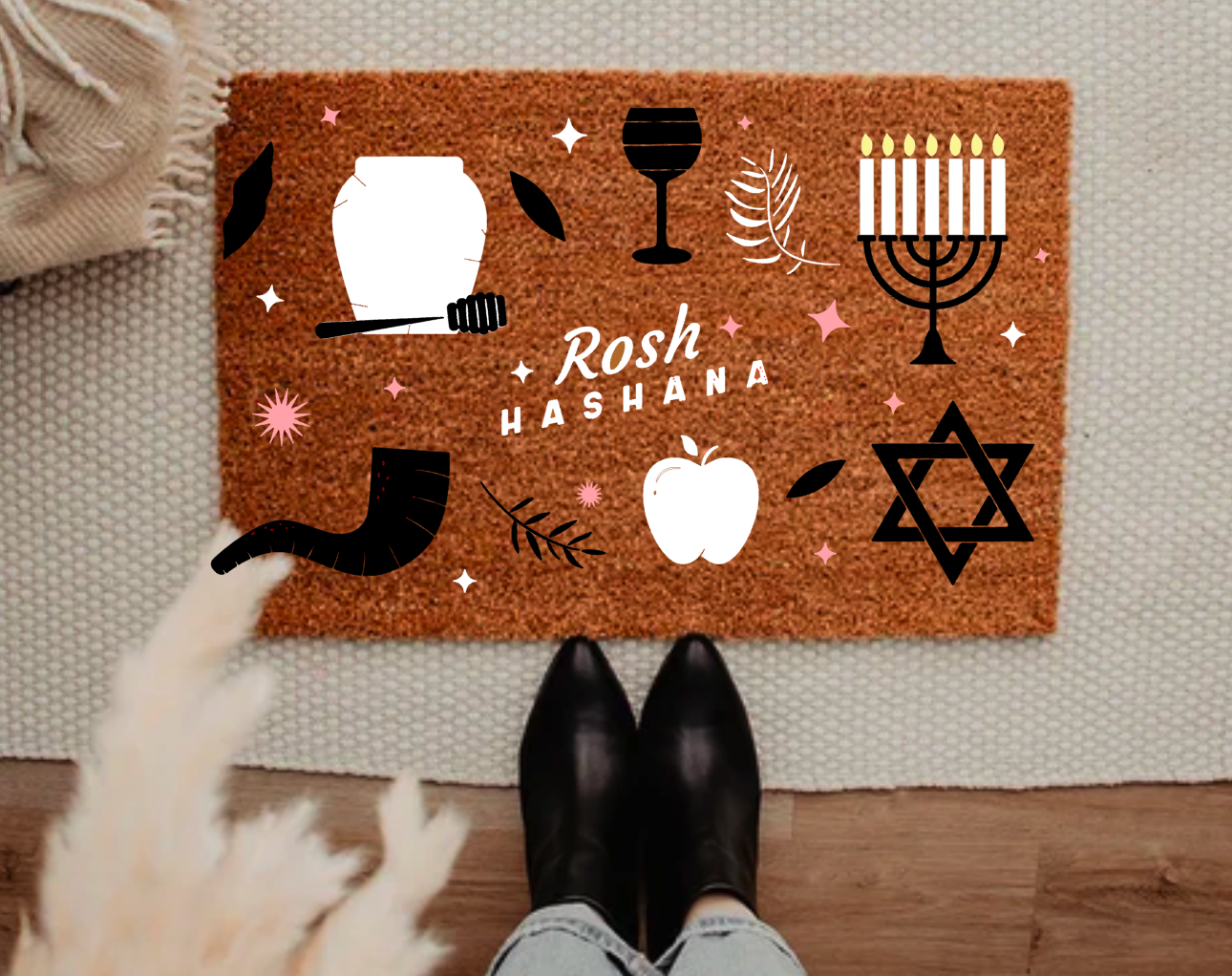 Private DIY doormat Workshop for Congregation Schaarai Zedek on Sept. 17th